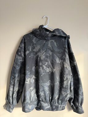 Urban Outfitters Out From Under Charcoal Camo Hoodie